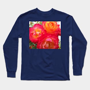 Roses in the garden Long Sleeve T-Shirt